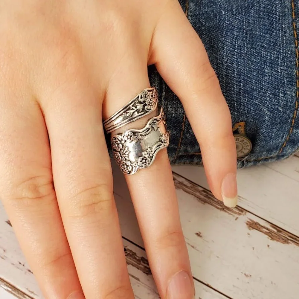 Spoon Wrap Ring - Picture 2 of 3